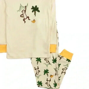 Leveret Zoo Animals Cotton Pajamas 5 Years